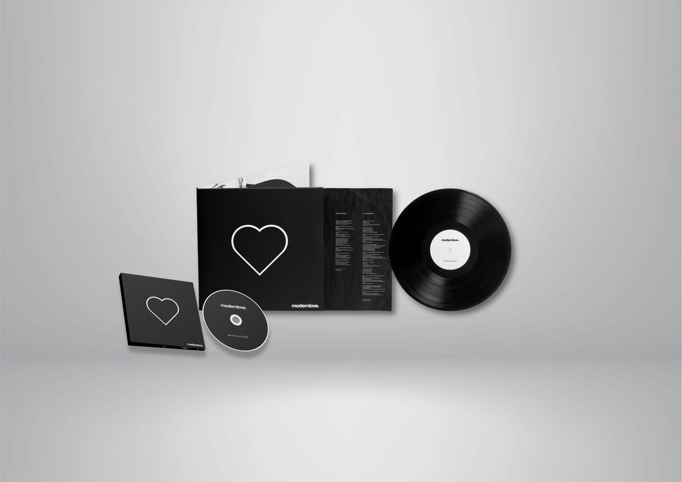 modernlove. - Debut Album First Press Vinyl & CD Pre-Order
